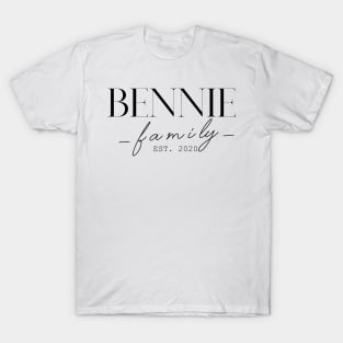 Bennie Family EST. 2020, Surname, Bennie T-Shirt